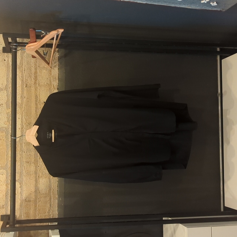 Aday Black Long Sleeve Top